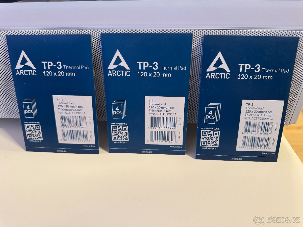 ARCTIC TP-3 Podložka pod chladič 3x nové ještě zabalené