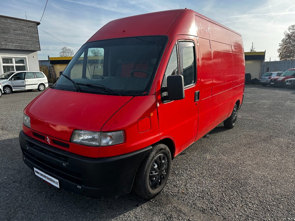 CITROEN JUMPER 2,5 31 M D- VESTAVBA- NOVÁ STK