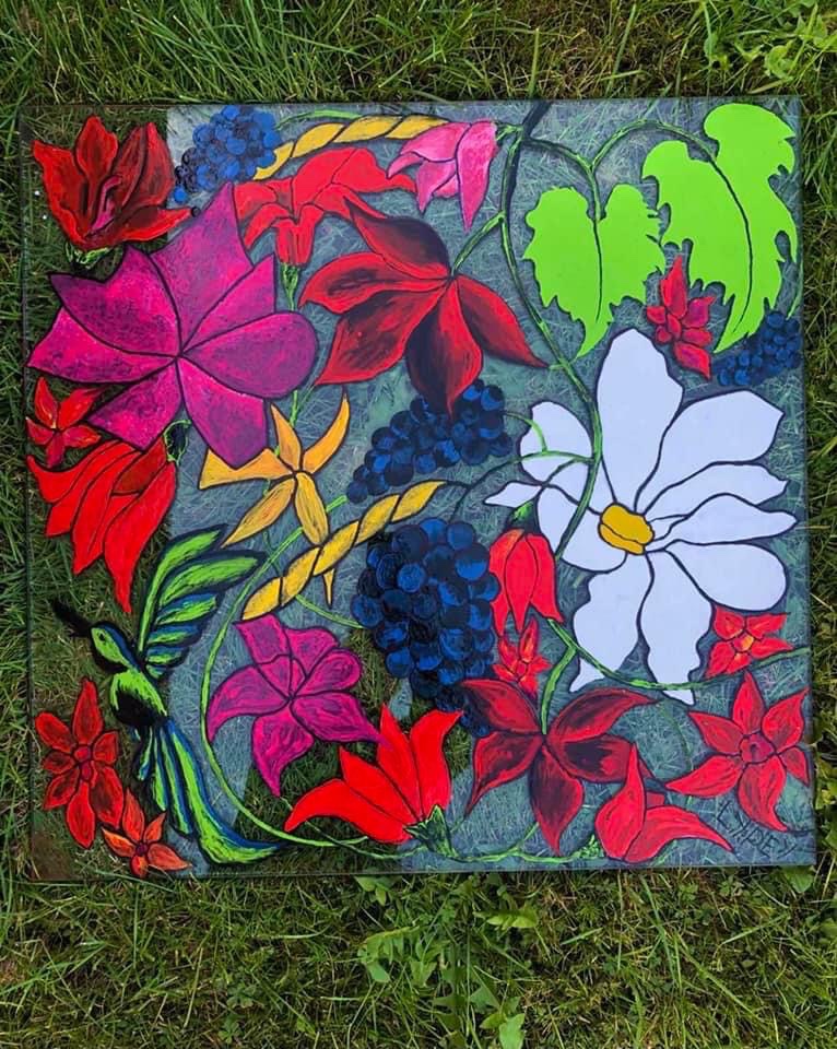 Skleněný nástěnný panel