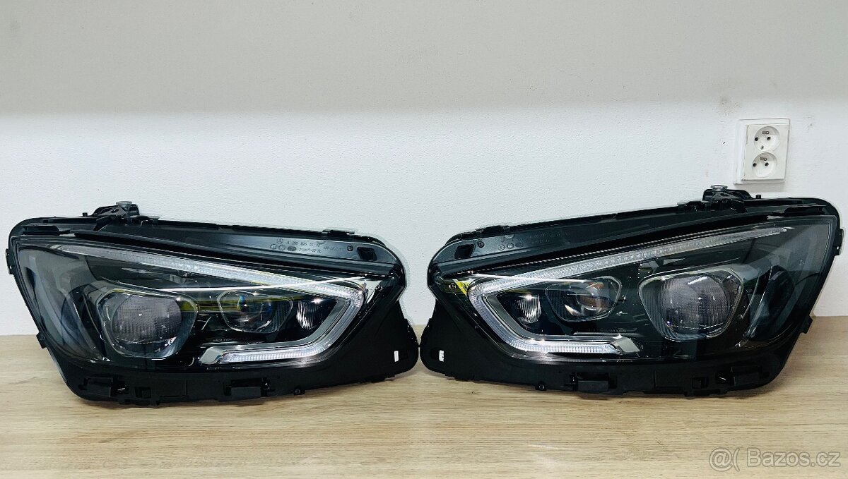 Mercedes GT W209 led multibeam světla
