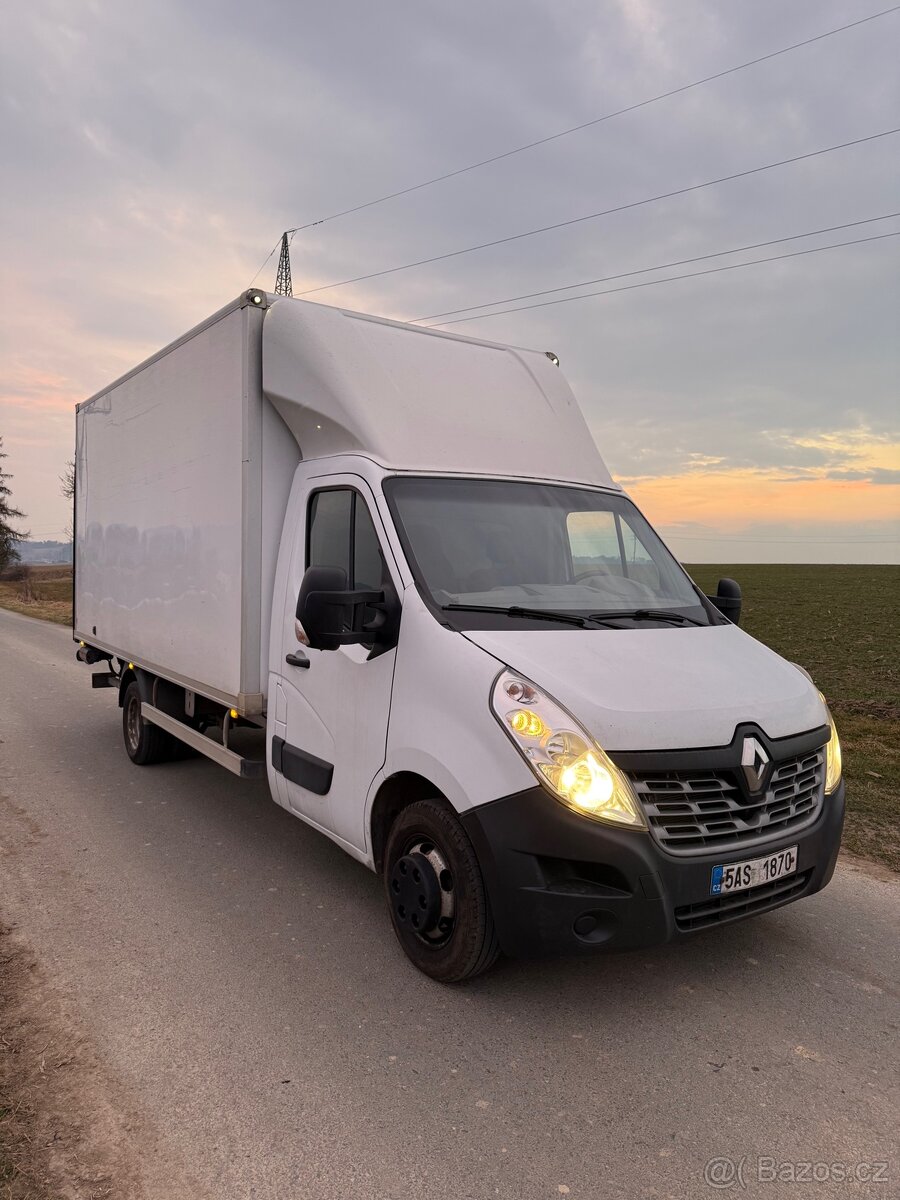 Renault Master 2.3 dCi - hydraulické čelo - 1275kg, Původ ČR