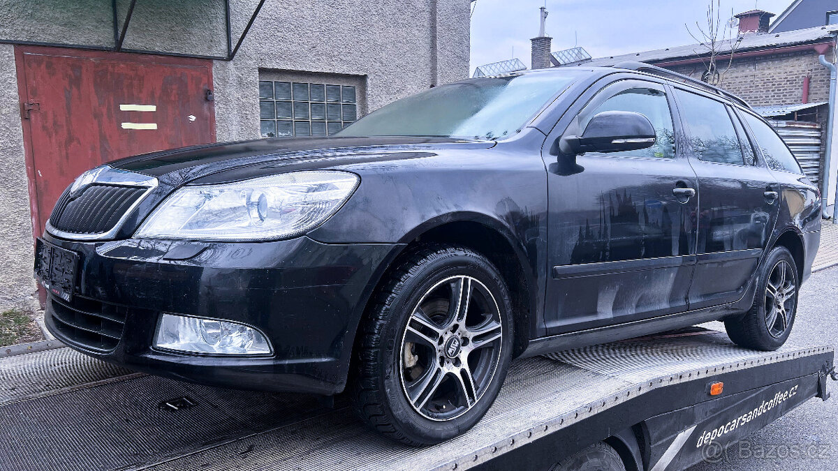Vůz na náhradní díly Škoda Octavia 2 FL 2009 BLS LQS LF9R