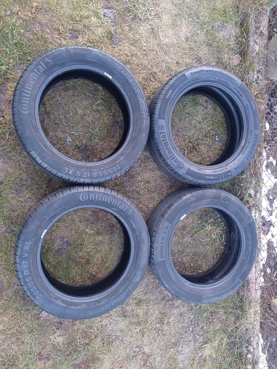 Letní Continental ContiEcoContact 5 205/55 R17 V XL
