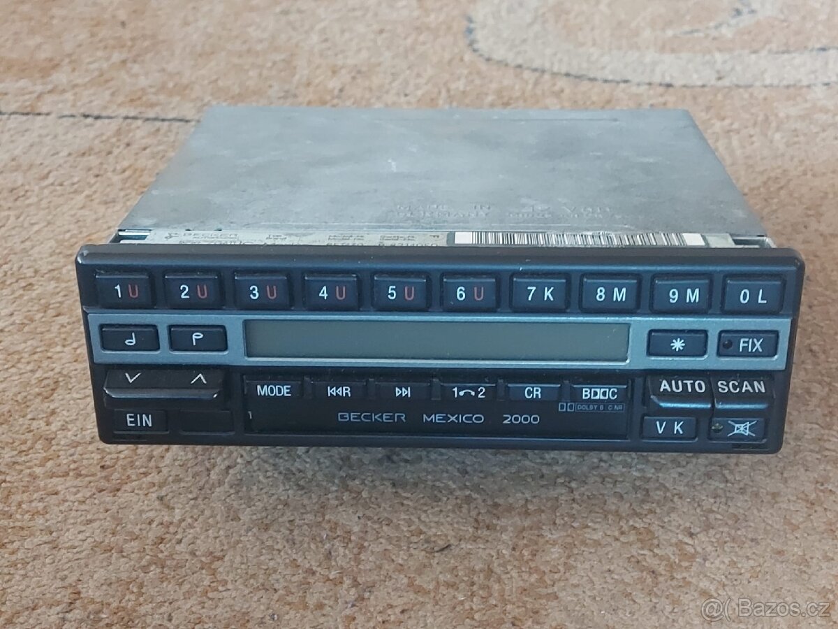 Becker MEXICO Cassette (W124/126/140/202/129 29SL)