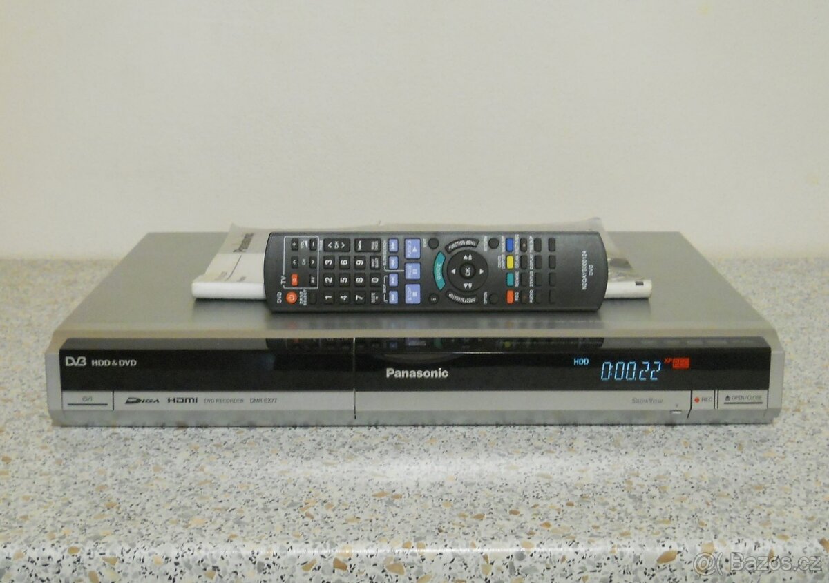 DVD rekordér Panasonic DMR EX77