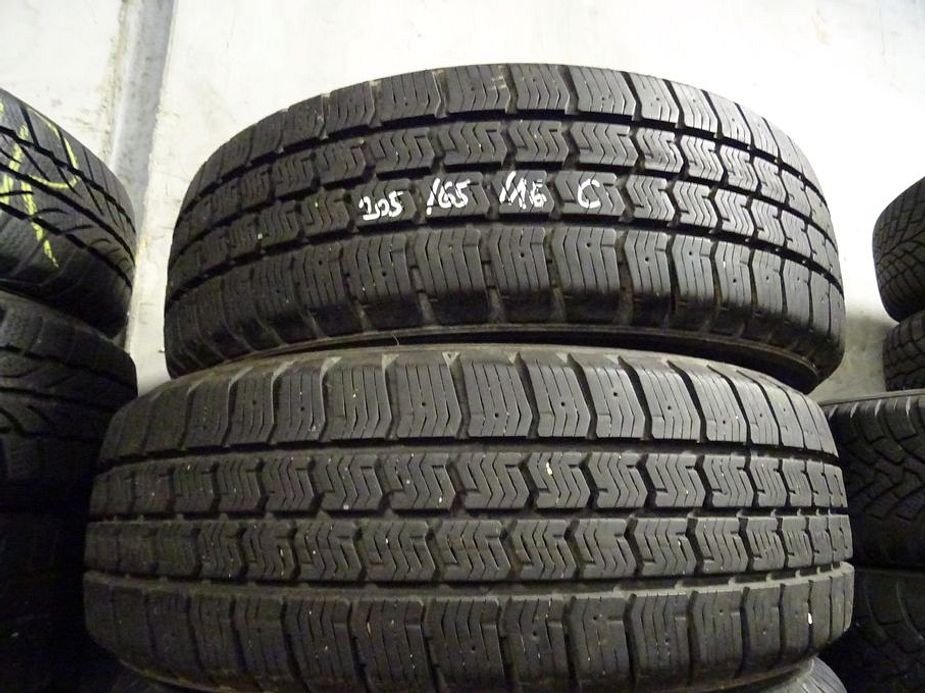 Celoroční pneu Fulda, 205/65/16 C, 2 ks, 9 mm