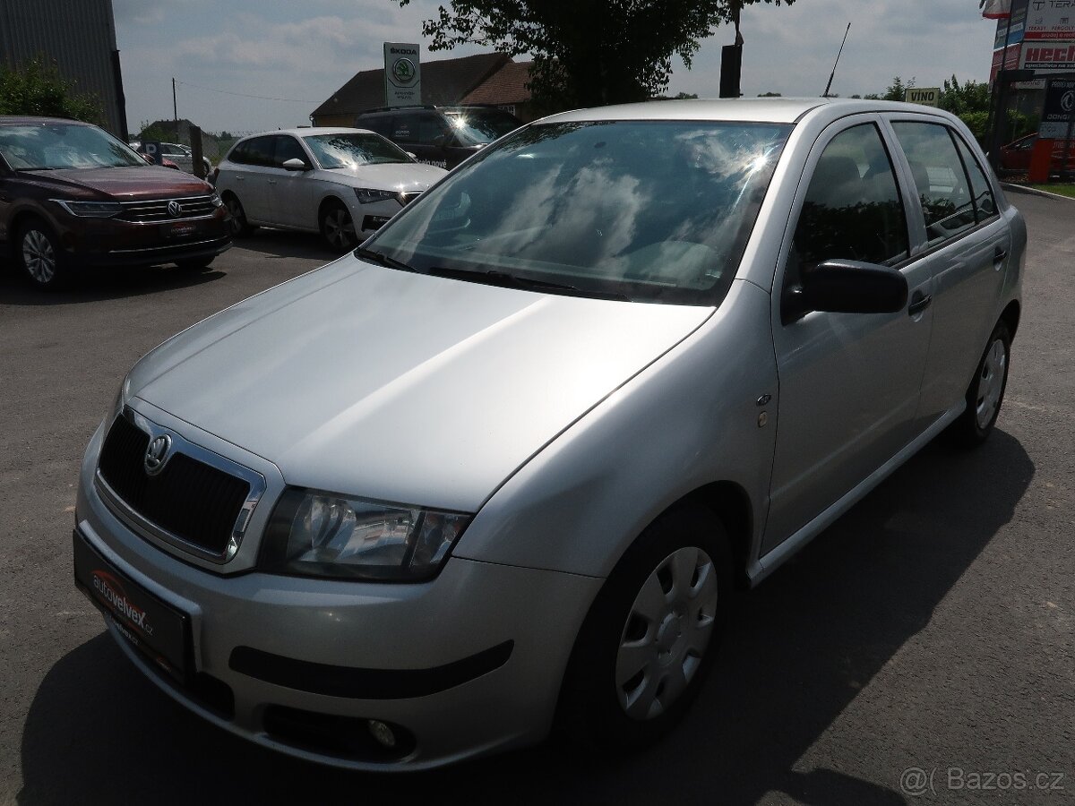 Škoda Fabia 1.2i,NovéČR,STK10/26,Serv.kn.