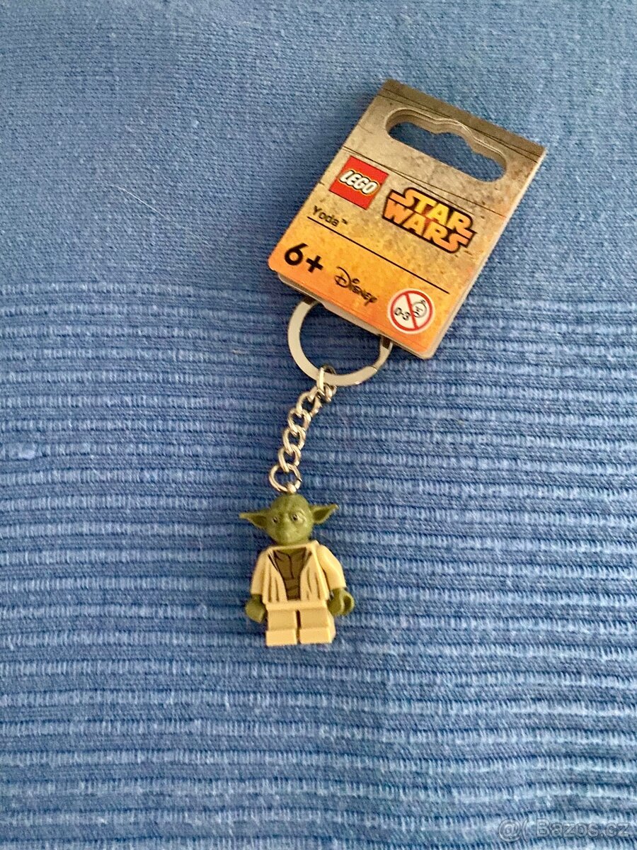Lego Star Wars klíčenka (Yoda)