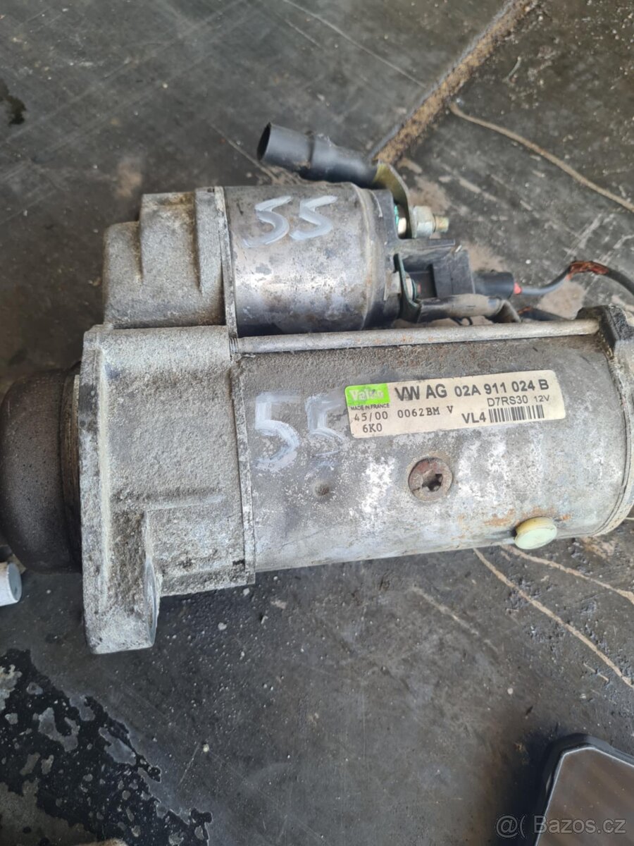 Startér Valeo koncern VW kód 02A911024B