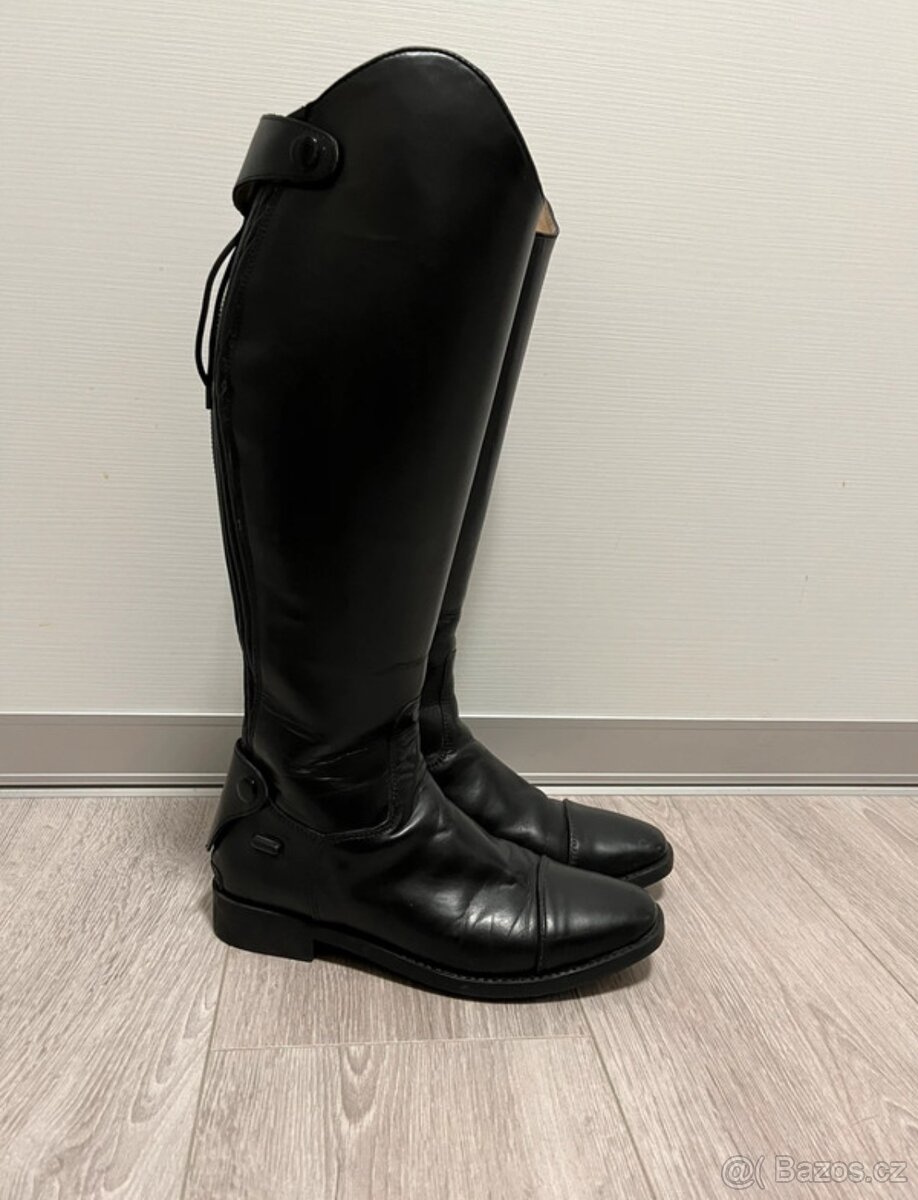 Vysoké jezdecké boty HKM 38