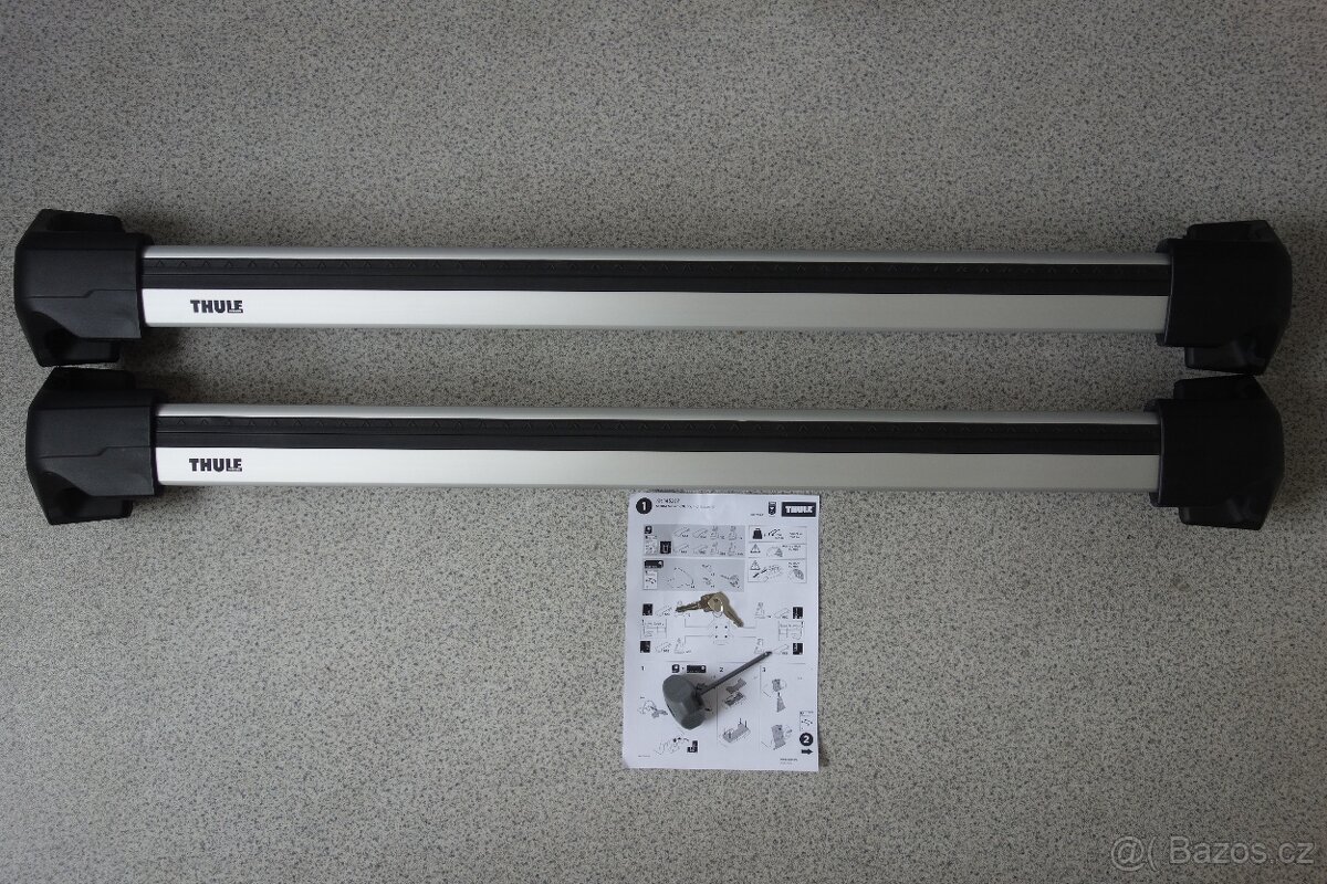 Thule WingBar Edge na Škoda Superb III sedan, 2015-2024