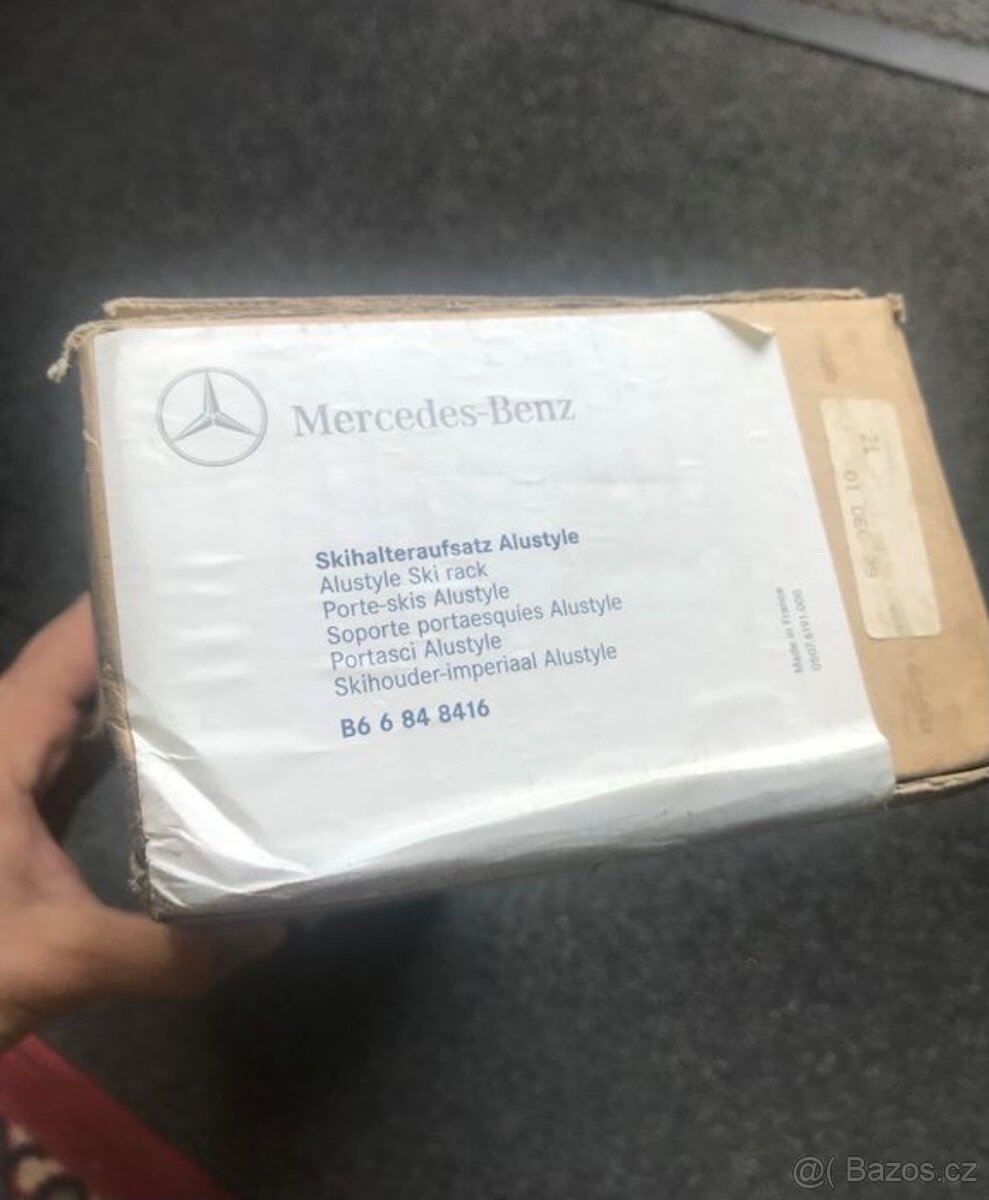 Mercedes držák lyží,original,PC 3200Kč,Praha