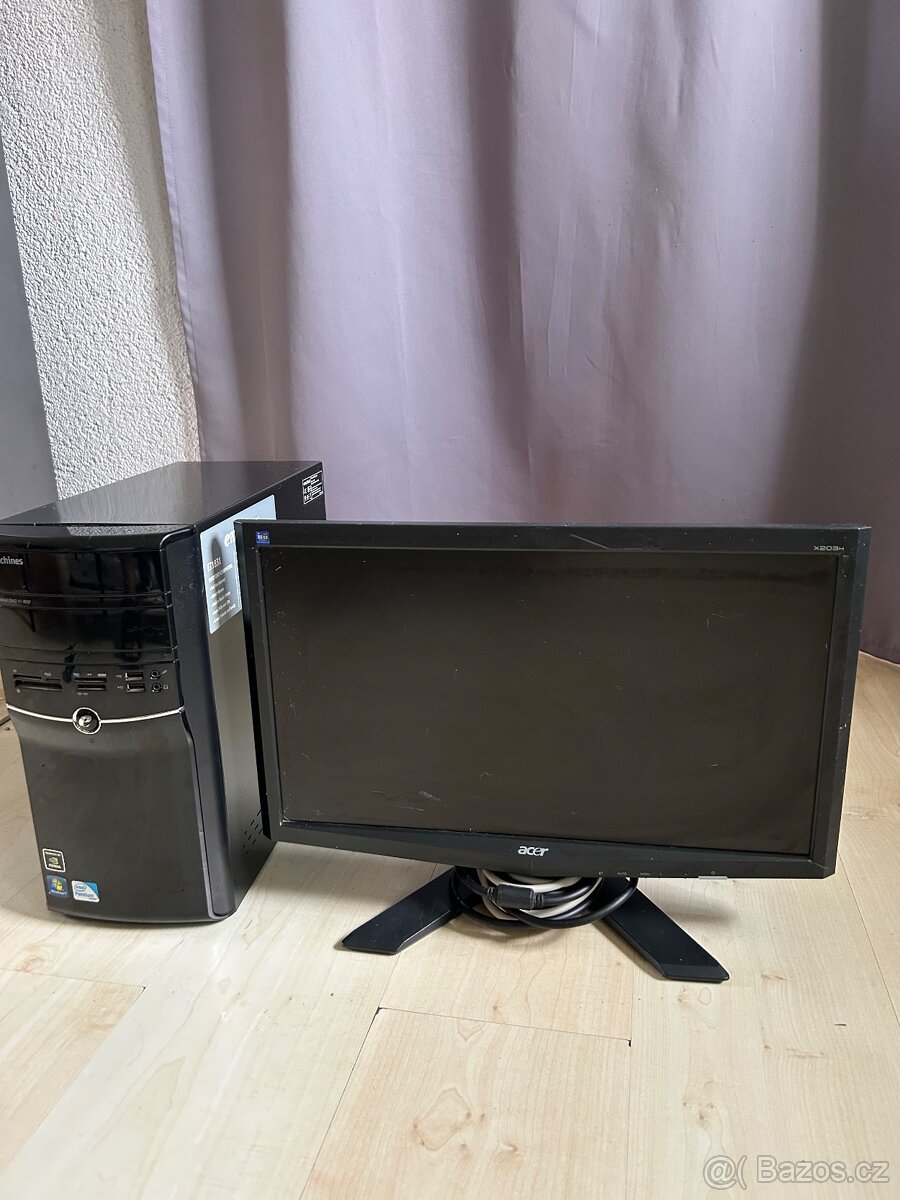 LCD monitor plus PC.