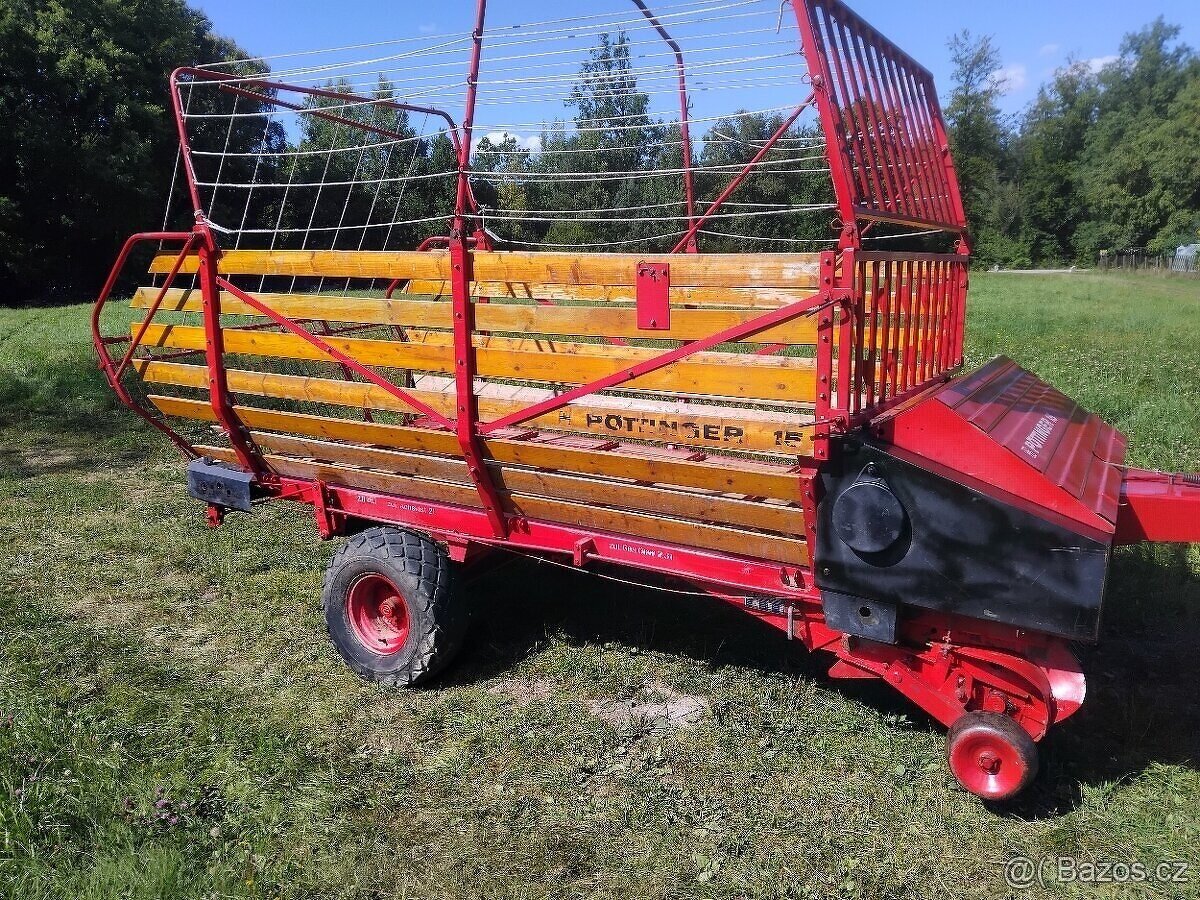Prodám sběrací vůz pottinger 15