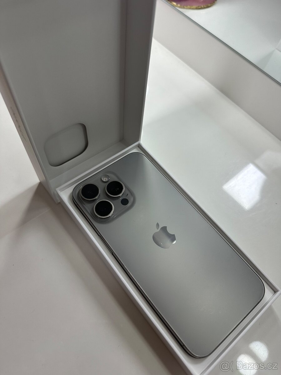 Prodám - iPhone 15 Pro Max 256 GB, plně funkční