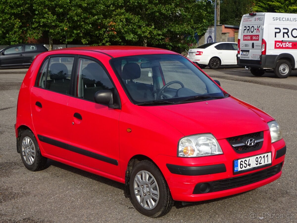 Hyundai Atos 1.1i r.v.2007 (46 kw) 1.Majitel stk:10/2026