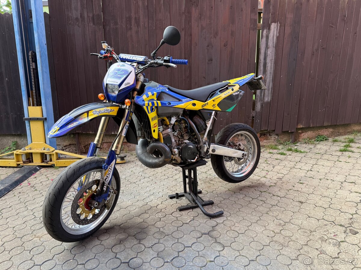 Husqvarna wr 250 2001 supermoto