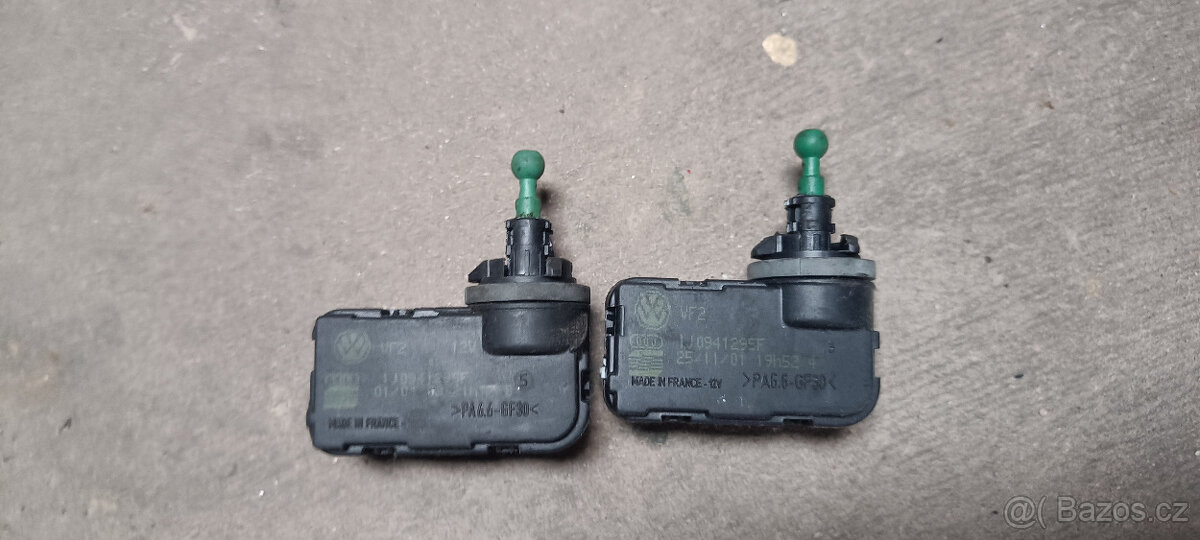 Přední světlo, Nastavovací prvek, Dosah světlometů, Reguláto