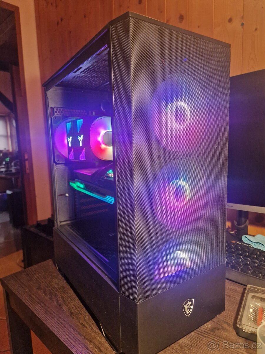 Herní PC Ryzen 7500f, RTX 3080, 32Gb DDR5 RAM, 1TB, 1000w