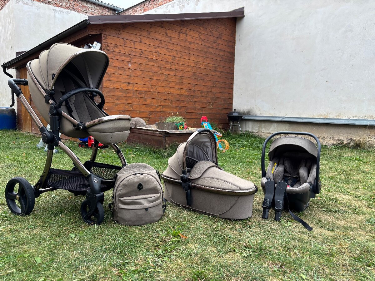 Prodám kočárek Egg2 Mink – kompletní set