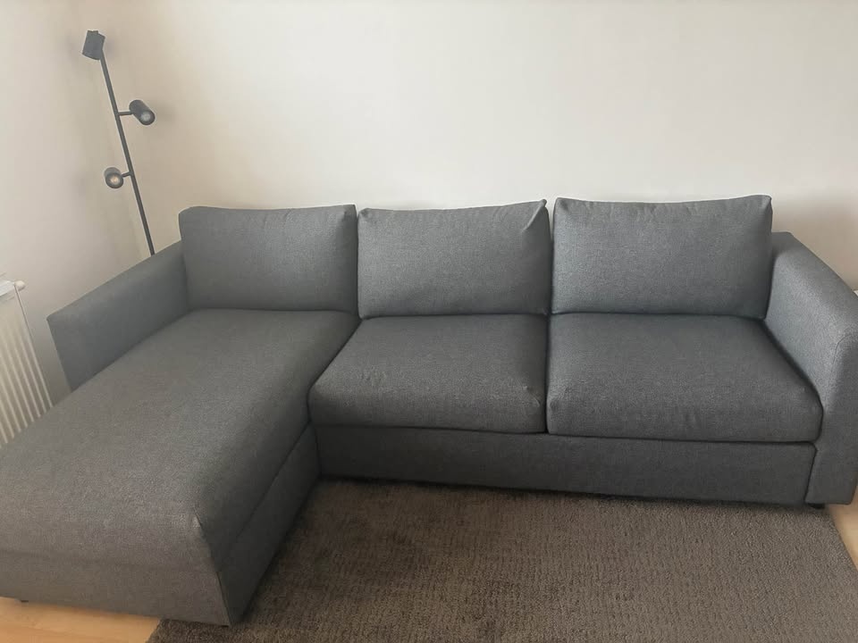 VIMLE - rozkládací pohovka s lenoškou