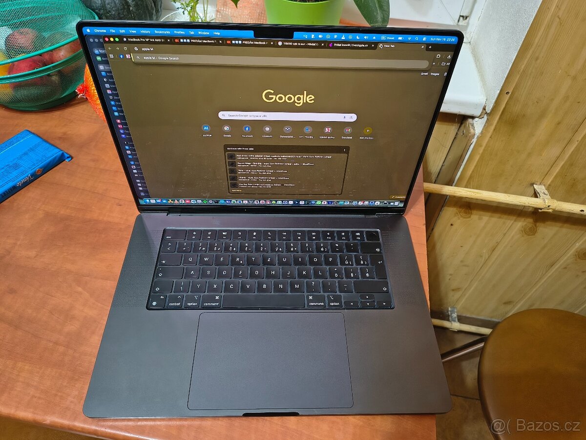 ⏩⏩⏩ PREDÁM MacBook Pro 16" M4 MAX SK  ⏪⏪⏪