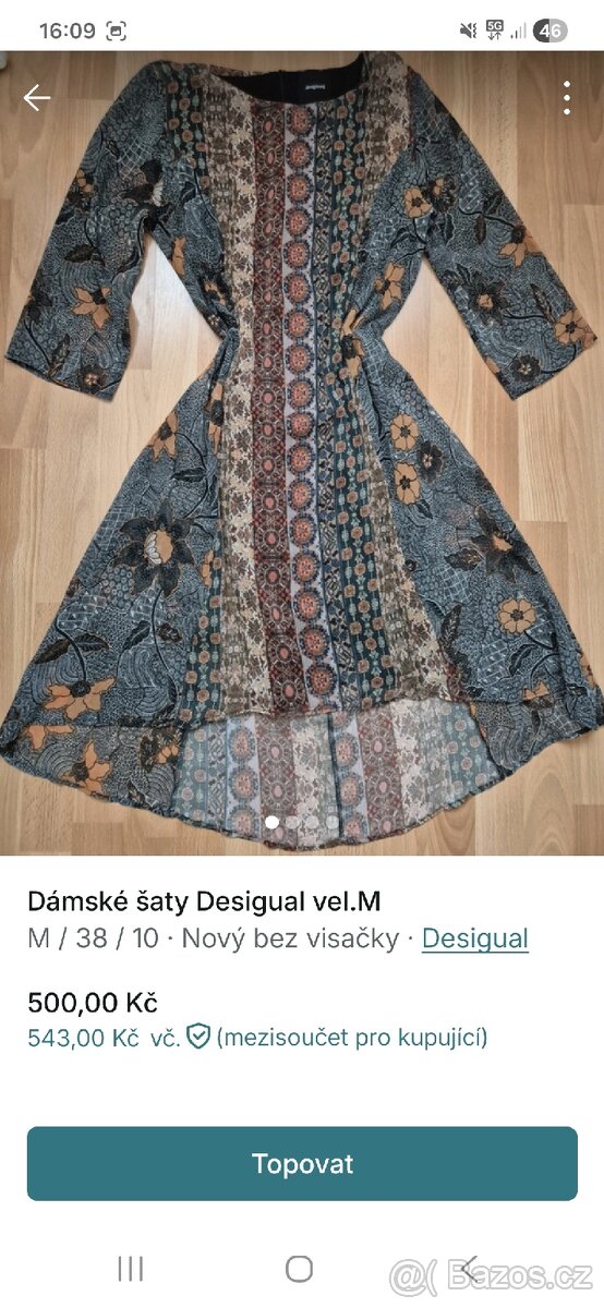 Dámské šaty Desigual vel. M a L