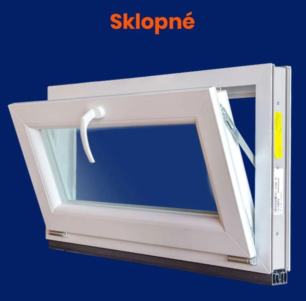 Okno plastové výklopné