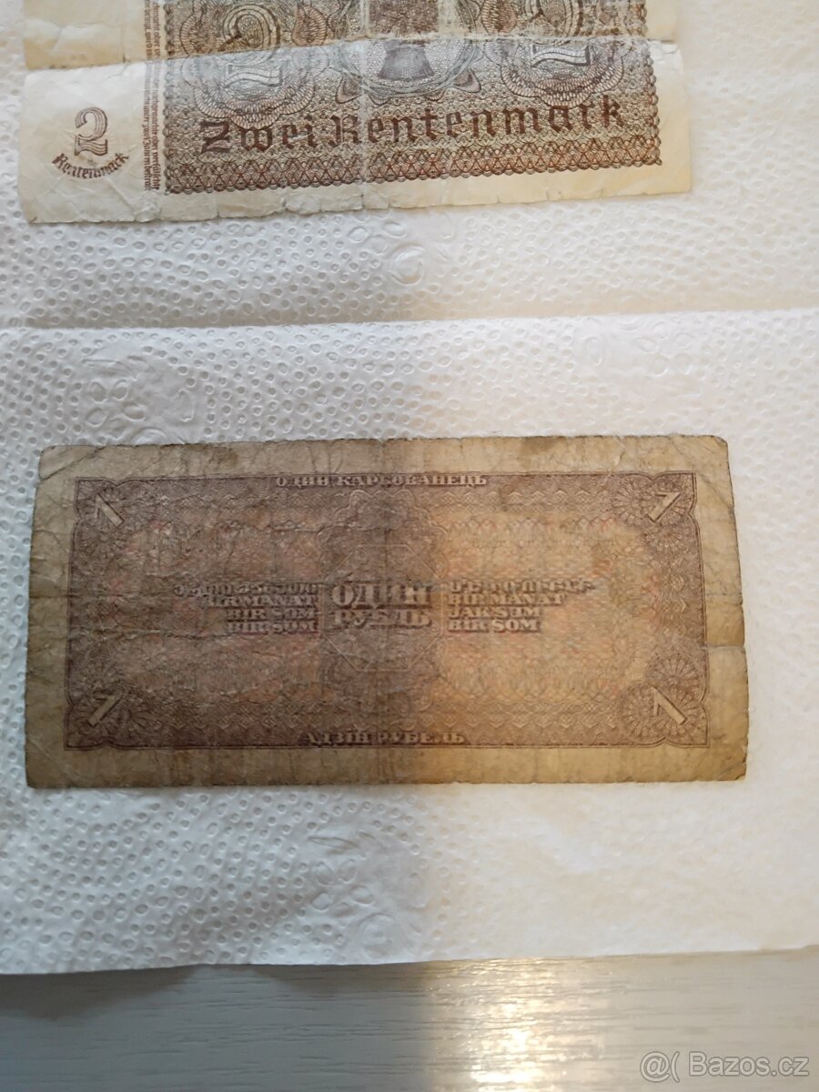 Staré mince a bankovky