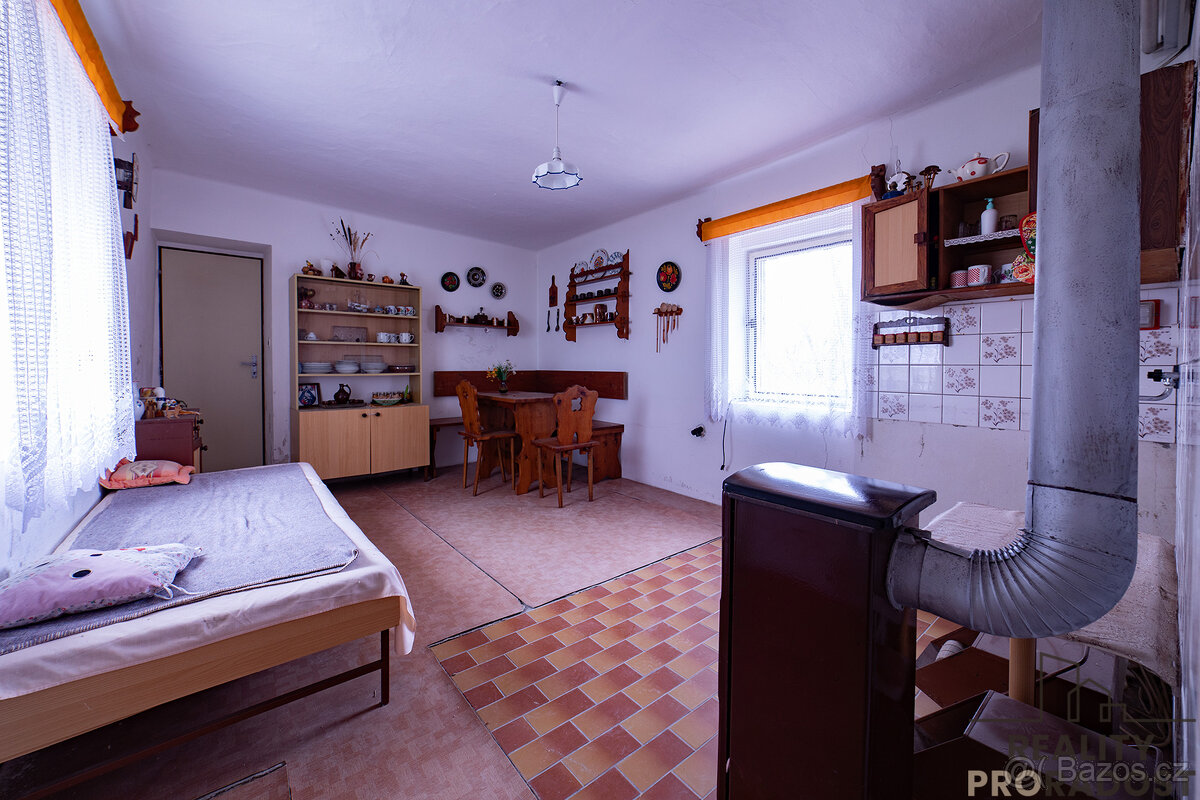 Prodej rodinného domu 54 m2, pozemek 146 m2