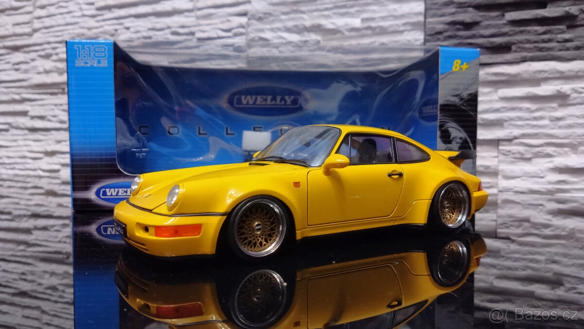 Predam model Porsche 911 (964) Tuning BBS RS v mierke 1:18