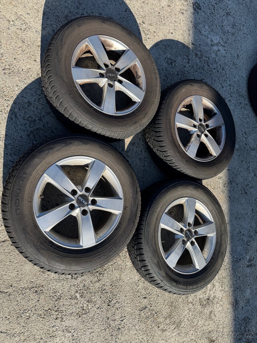 Alu kola se zimní pneu