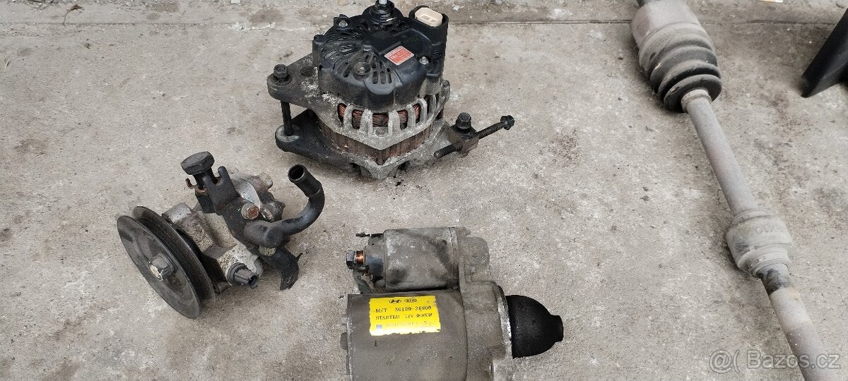 Kia Rio 1.4, Hyundai 1,4 díly