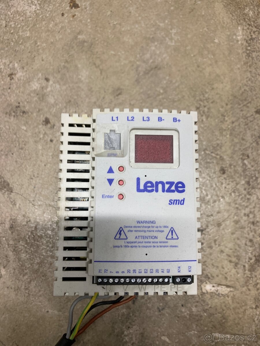 Prodám Lenze frekvenční měnič s motorem Lenze