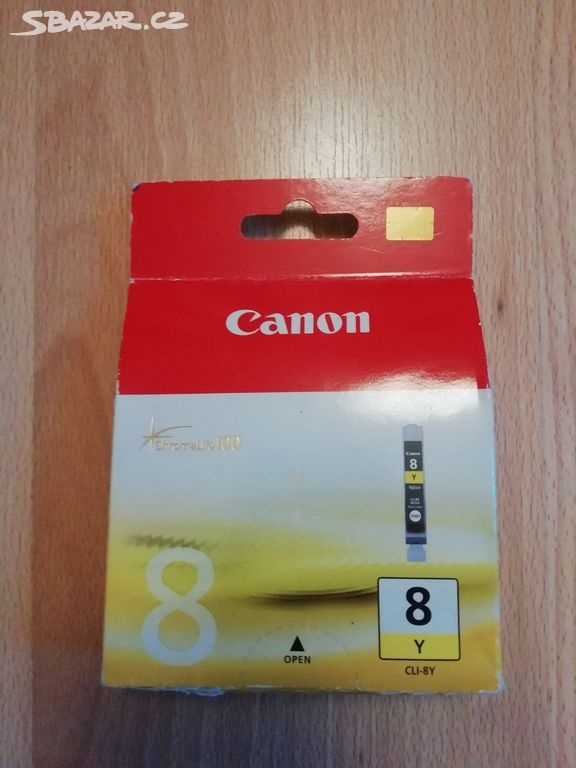 Canon Genuine CLI-8 Yellow ChromaLife 100
