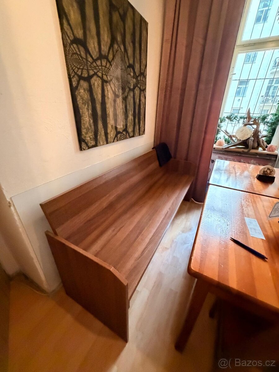 Lavice (dýha) dobrý stav - 1 ks