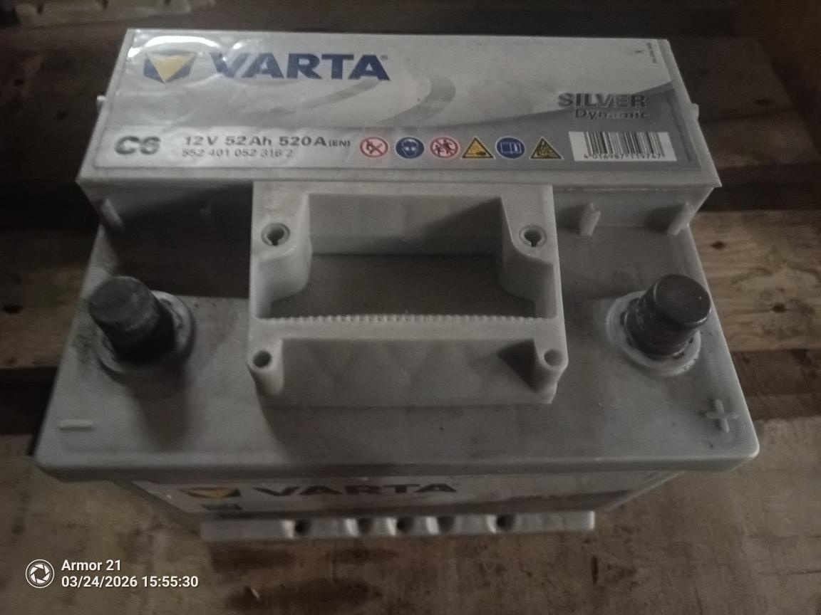 Autobaterie Varta 52AH