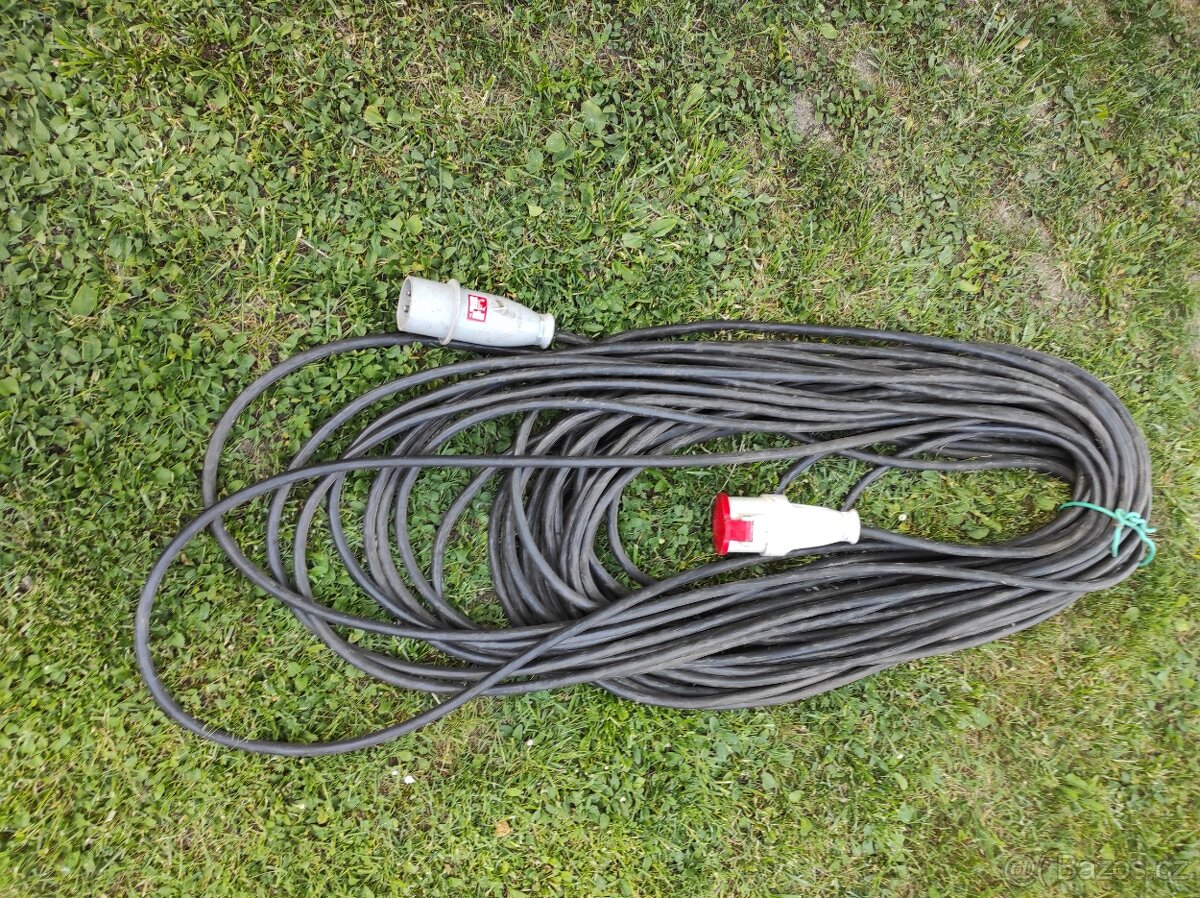 Elektrický gumový kabl