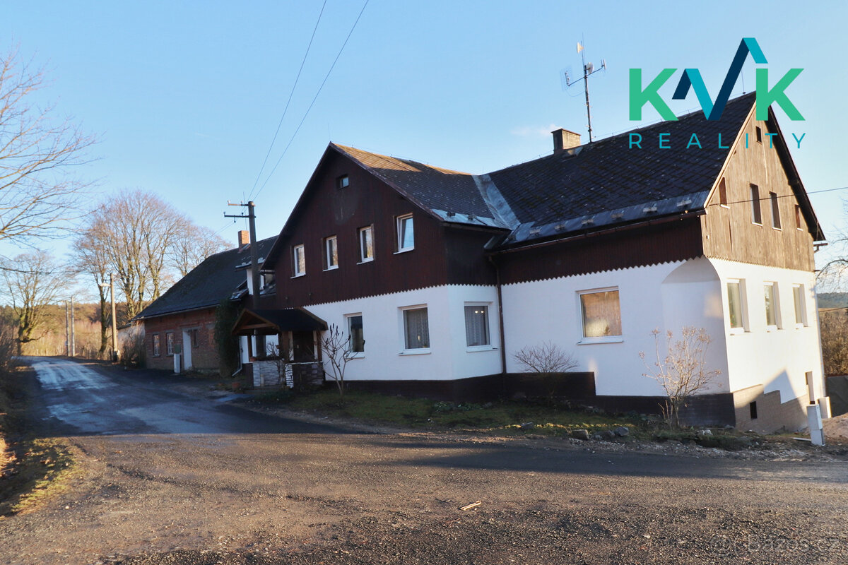 Rekreační chalupa s restaurací, 50 lůžek, Počátky u Kraslic