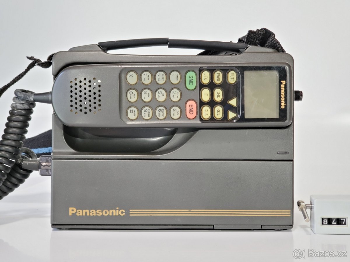 Mobilní telefony pro sběratele - rarity - PANASONIC KOMPLET