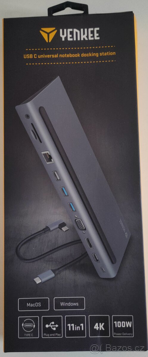 Univerzální dokovací stanice s USB-C - YTC 1101