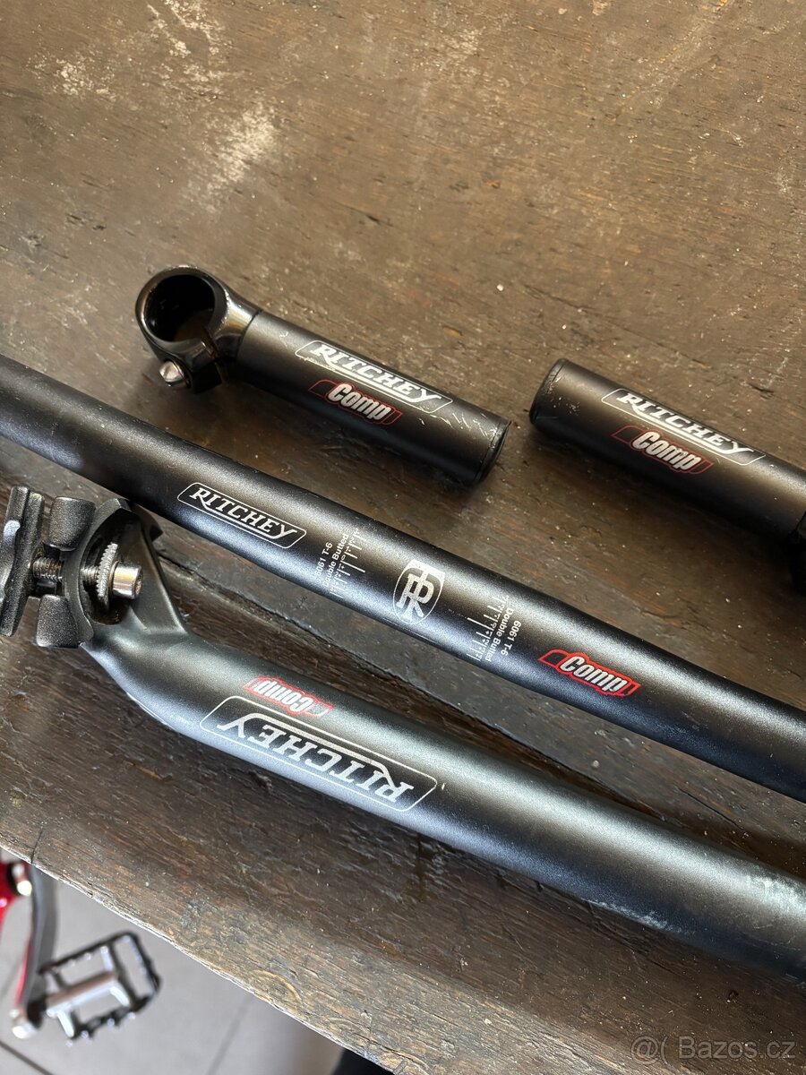 Ritchey Comp sada, řidítka, sedlovka, rohy