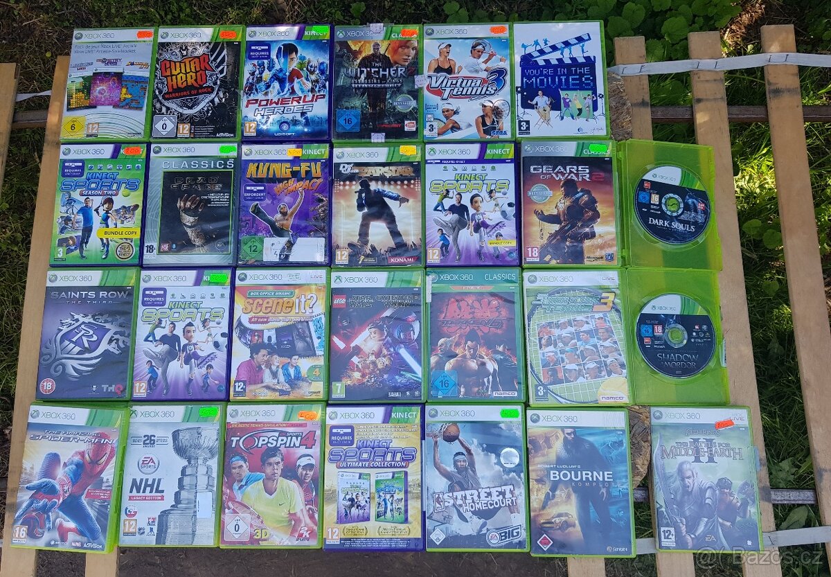 Hry na xbox 360 a xbox classic