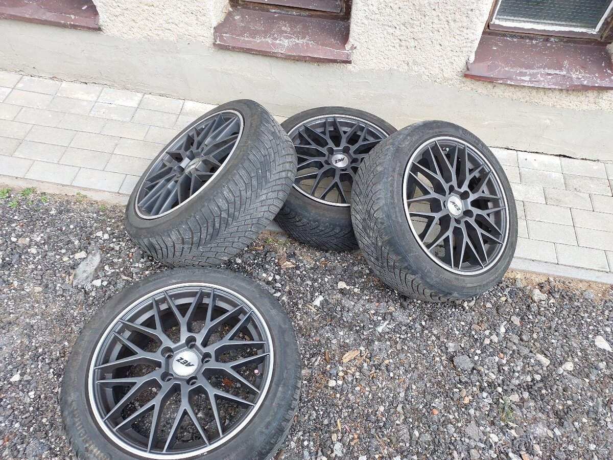 AEZ CREST R17 5x112 7,5J x 17H2 H&R rozšiřovací podložky 25m