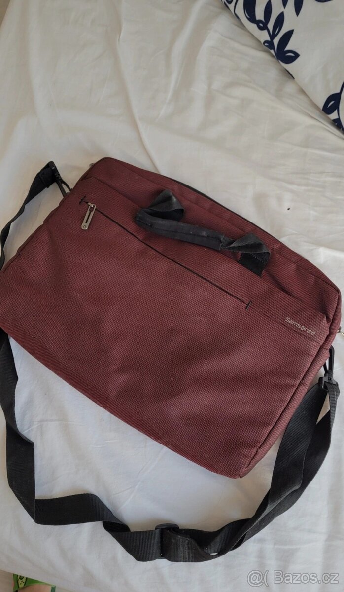 Taška na notebook Samsonite, bordová