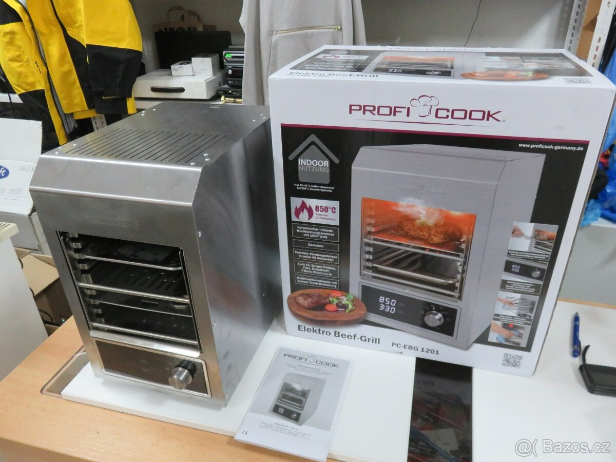 Elektrický profi gril Proficook PC-EBG 1201