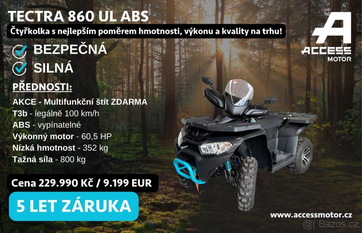 Čtyřkolka ACCESS MOTOR Tectra 800ccm Předváděcí