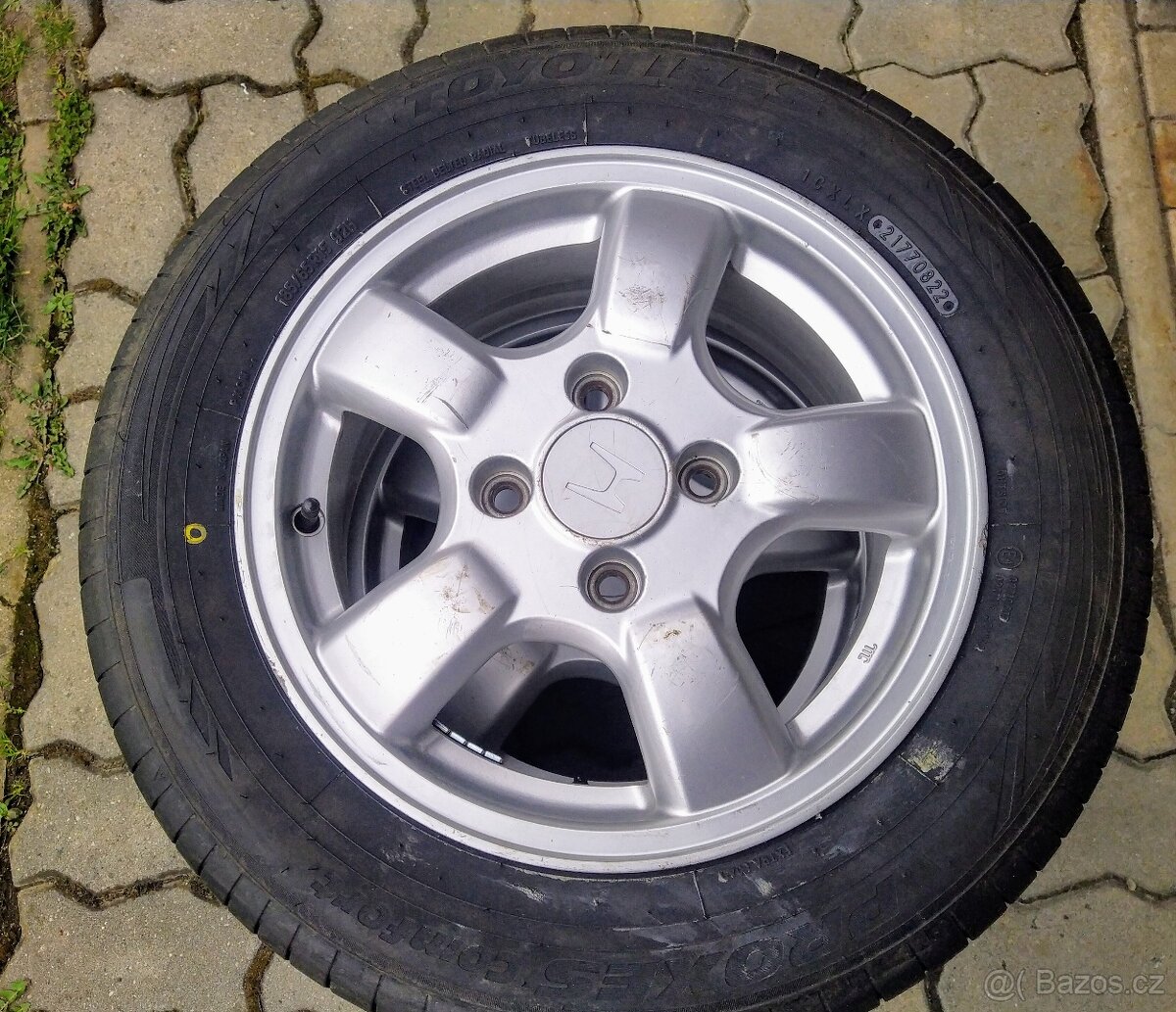 4x114,3 OEM Honda SPEEDLINE ITALY, nové pneu TOYO 185/65/15
