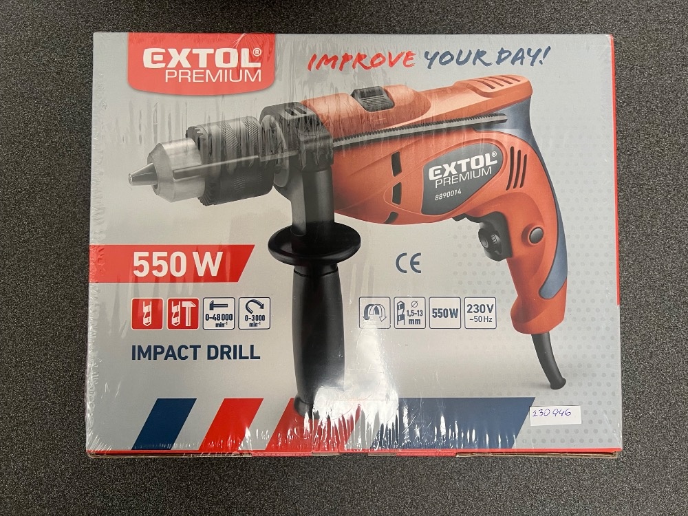 Vrtací kladivo Extol premium 550W záruka 5/2027