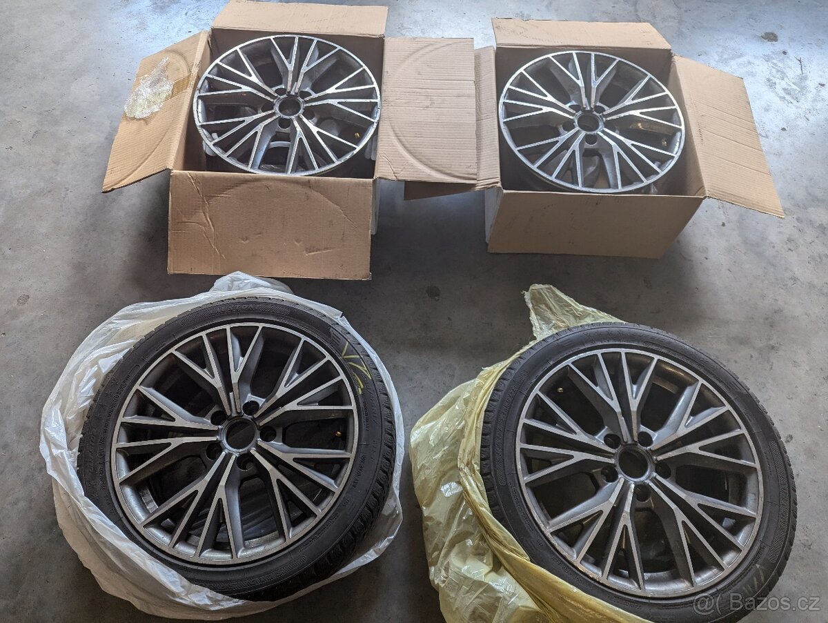 Prodej 5x112 r17 zanovne alu kola Škoda,VW,Audi